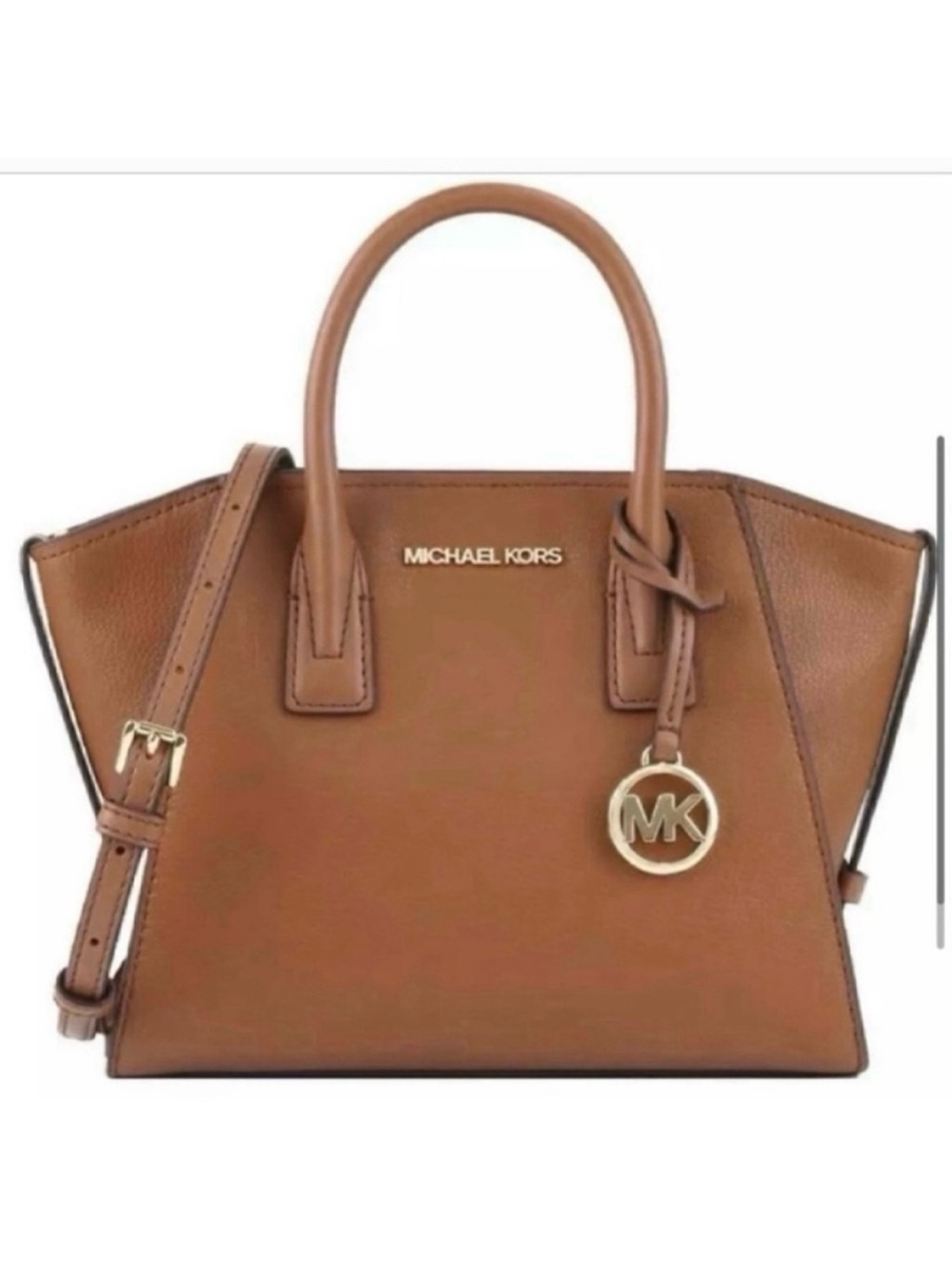 🆕- Michael Kors Logo Top Zip Satchel w/
 Removable Crossbody Strap- GORGEOUS.